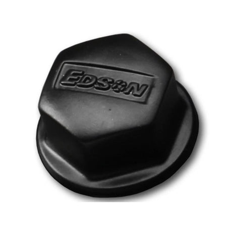 Edson Wheel Nut w/ Quick Release (Stainless Steel) - Black - Shaft Thread: 1/2" - 20