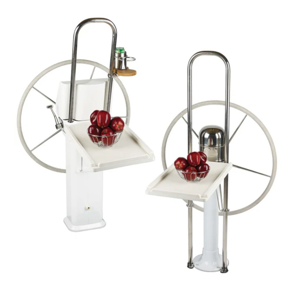 Edson Tables - White Luncheon Table For 12.5 in Guard