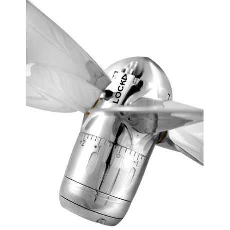 Ewol Propeller - Pegasus 4 Blades EnergyMatic (Stainless Steel) w/ Shaft: Up to 2 23/64 in (60 mm) - Blade Dia: 34 in (863.6 mm)