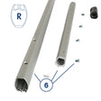 Facnor Extrusion Assembly (1m - 6-7mm) for FD110 / RX070 / RX100 / RX130 Furlers