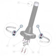 Facnor Drum Half Guide Fixation Screws for FD090 / FD110 / FD170 / FD210 / FD230 / FD280 / FD310 Furlers