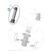 Facnor Drum Fixed Nose w/ Turnbuckle for LS165 Furlers