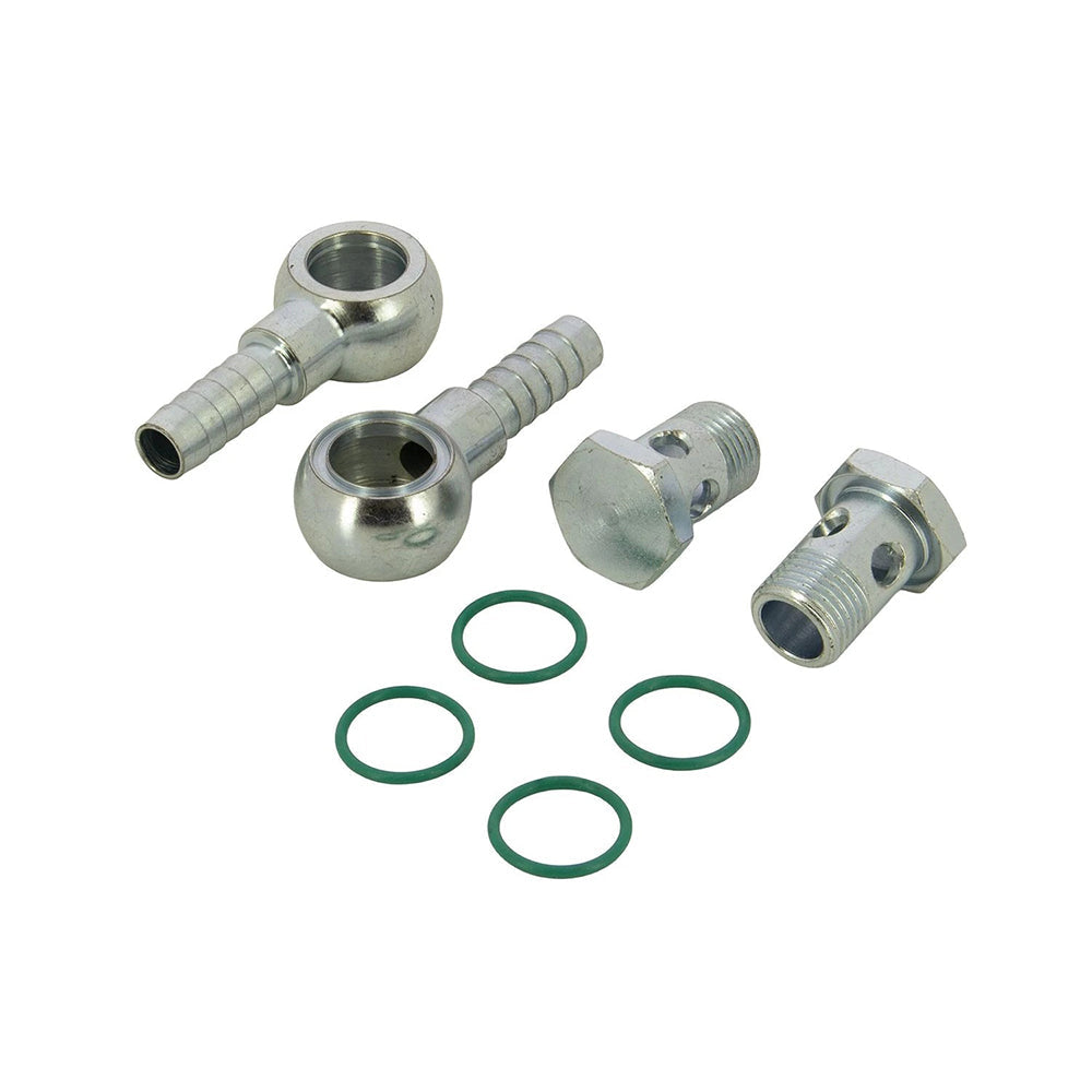 Vetus Fuel filter single, connection 10 mm angled