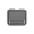 Goiot Escape Hatch - 19 5/16 x 16 9/16 in. (491 x 421 mm) (Grey Acrylic / Aluminum Frame) - Size 49.42