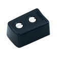 Harken End Stop - Low-Beam - For Tracks: 1 1/16 in (27.0 mm) - Set of 2 - w/ 2 Screws