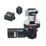 Harken Electric Winch Rewind Size 60 - 24V / Chrome / Two Speed Winch / Left Mount