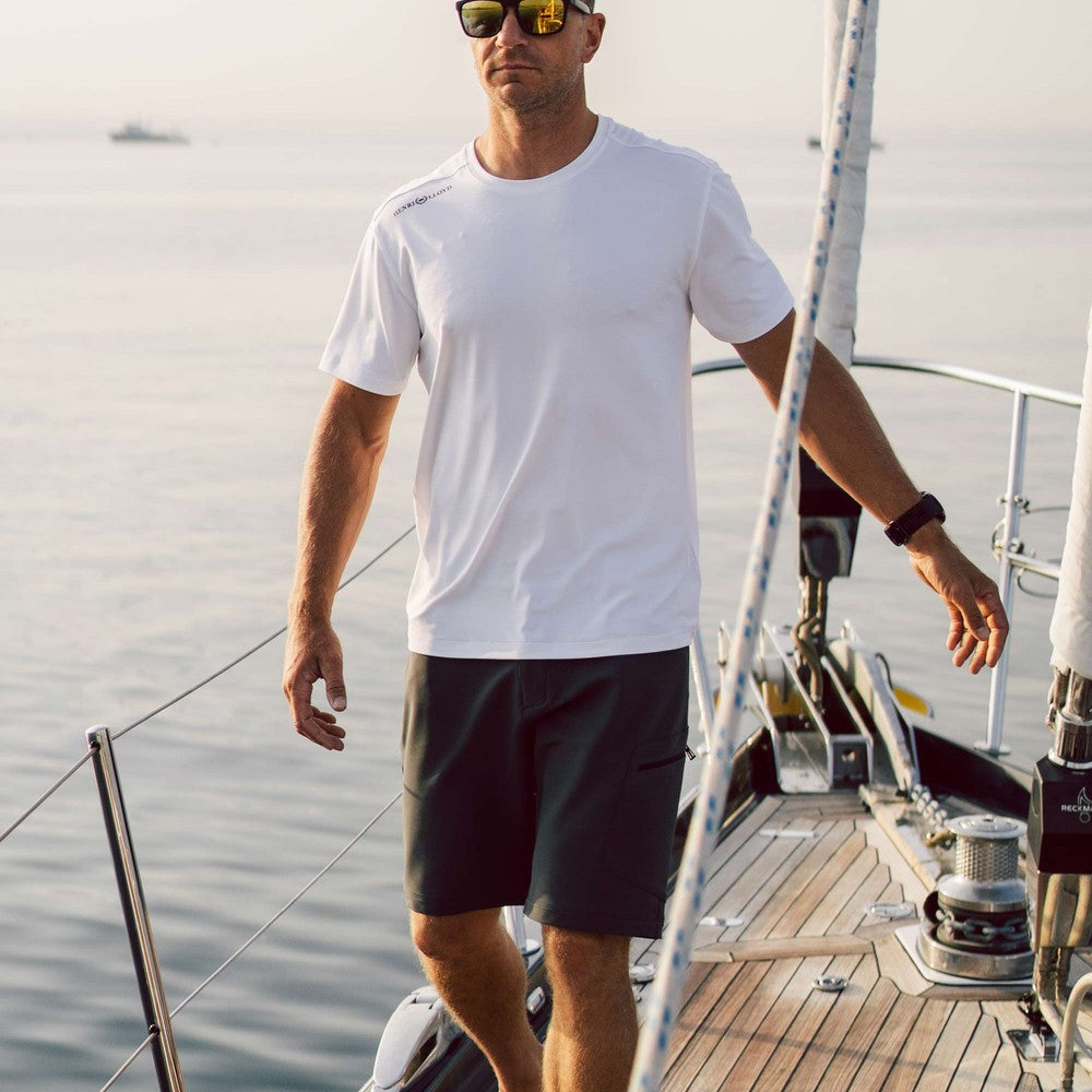 Henri Lloyd Fast Dri Short Sleeves T-Shirt (White)