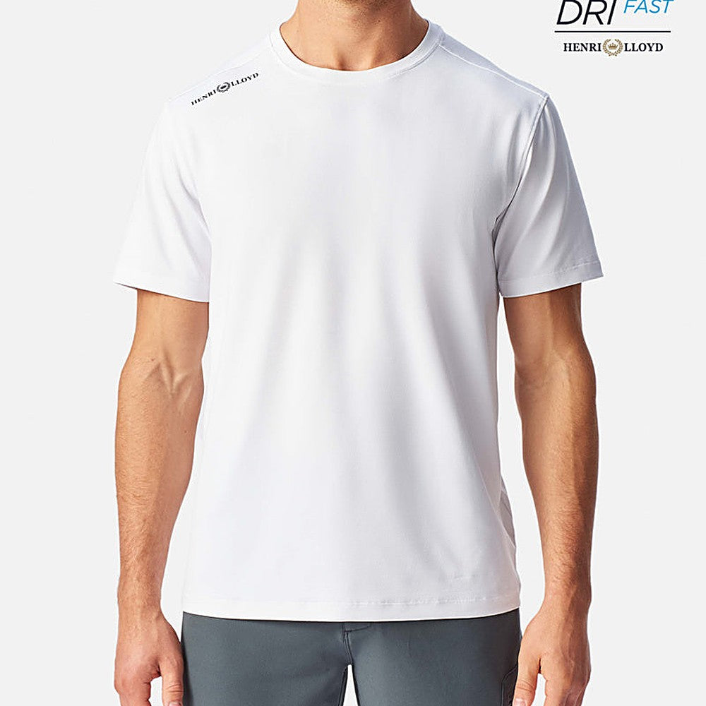 Henri Lloyd Fast Dri Short Sleeves T-Shirt (White)