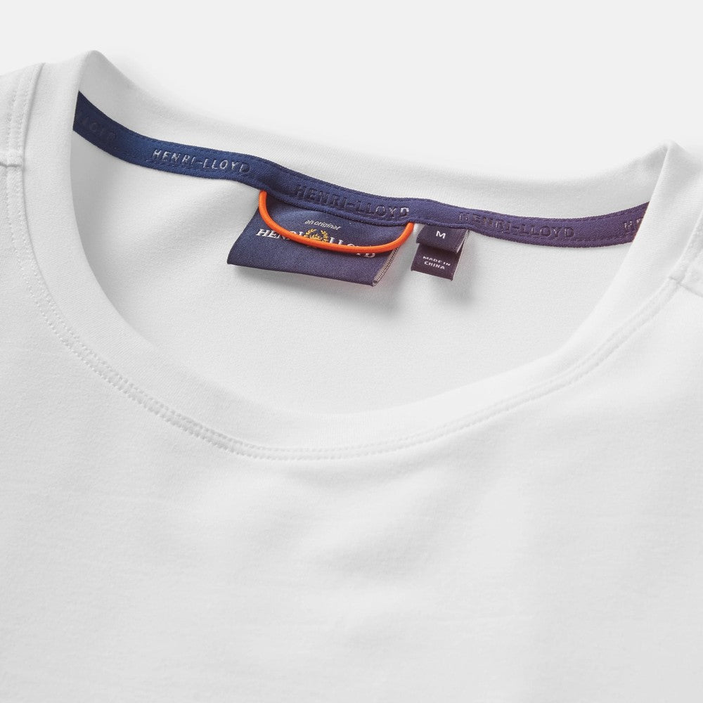 Henri Lloyd Fast Dri Short Sleeves T-Shirt (White)