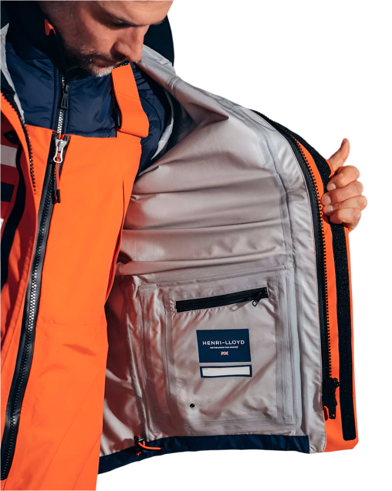 Henri-Lloyd Jacket - Freo Offshore (Men) - Power Orange  (P231101001-201)