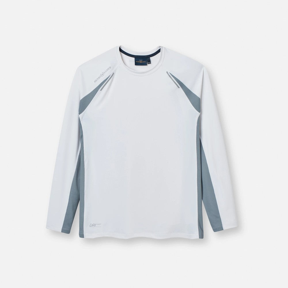 Henri Lloyd Dynamik Dri Fast Long Sleeves T-Shirt (White)