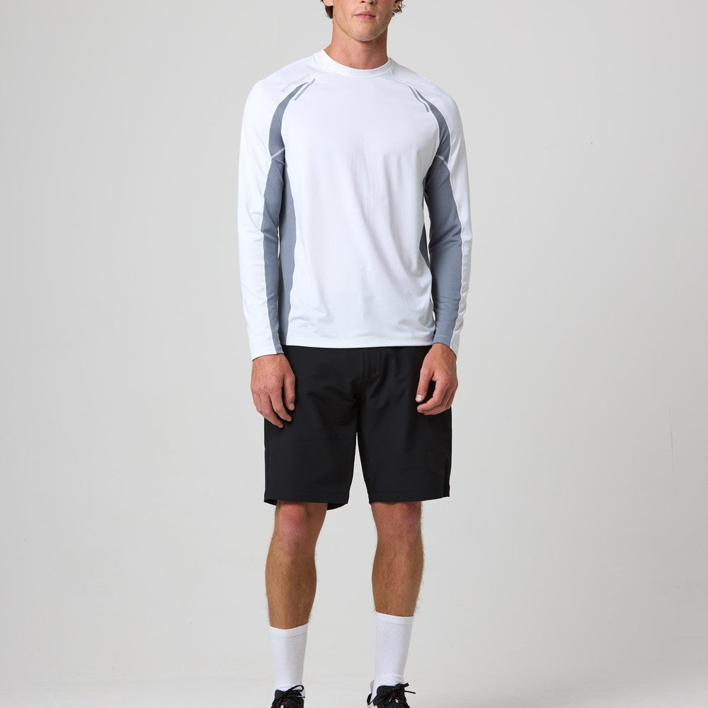 Henri Lloyd Dynamik Dri Fast Long Sleeves T-Shirt (White)