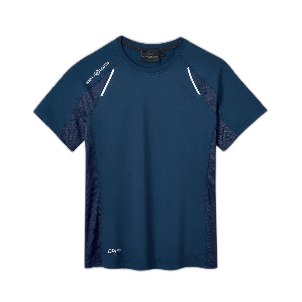 Henri Lloyd Ladies Dynamik Dri Fast Short Sleeves T-Shirt (Navy Blue)