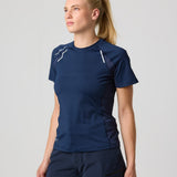 Henri Lloyd Ladies Dynamik Dri Fast Short Sleeves T-Shirt (Navy Blue)