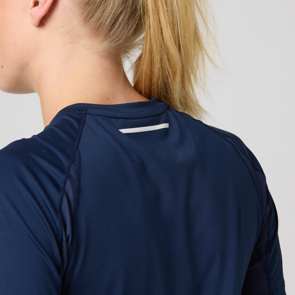 Henri Lloyd Ladies Dynamik Dri Fast Short Sleeves T-Shirt (Navy Blue)