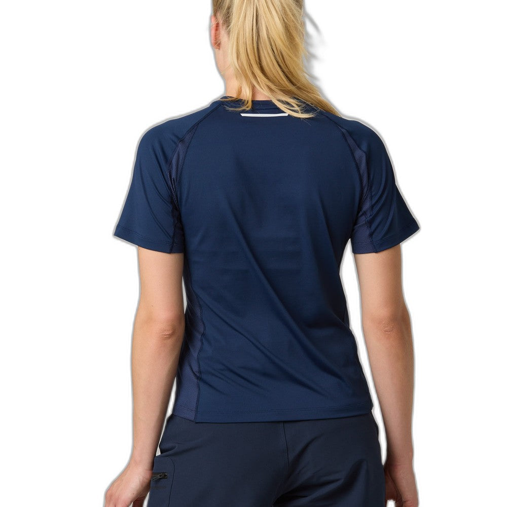 Henri Lloyd Ladies Dynamik Dri Fast Short Sleeves T-Shirt (Navy Blue)