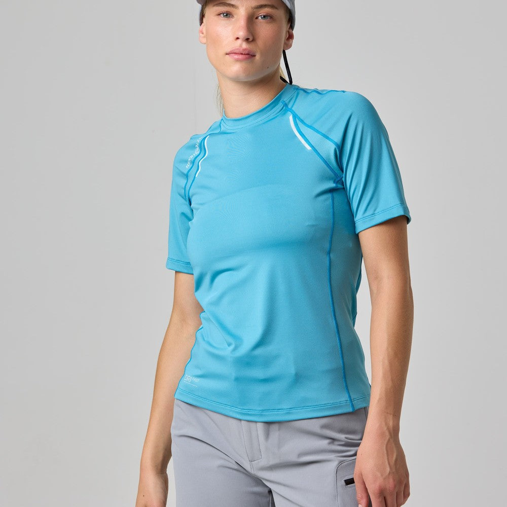 Henri Lloyd Ladies Dynamik Dri Fast Short Sleeves T-Shirt (Caribbean Sea)