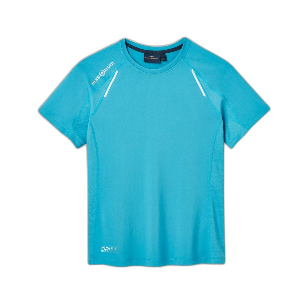 Henri Lloyd Ladies Dynamik Dri Fast Short Sleeves T-Shirt (Caribbean Sea)