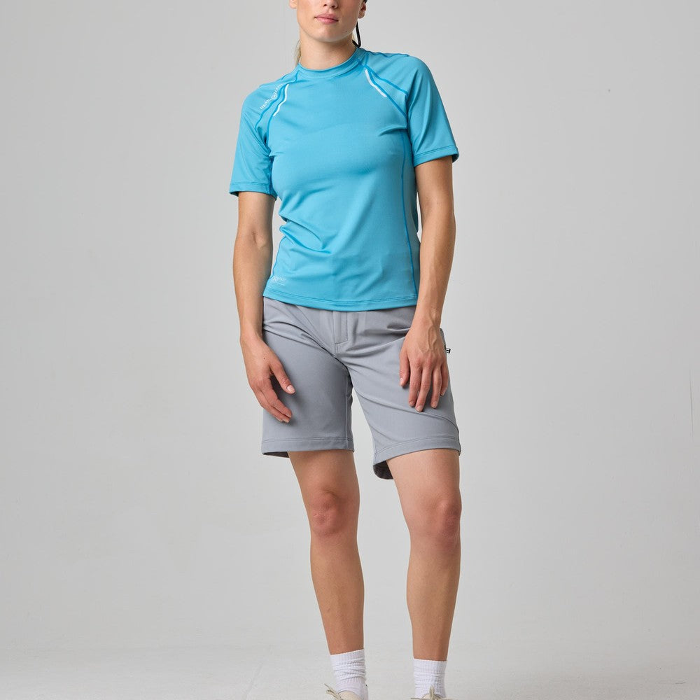 Henri Lloyd Ladies Dynamik Dri Fast Short Sleeves T-Shirt (Caribbean Sea)