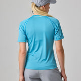Henri Lloyd Ladies Dynamik Dri Fast Short Sleeves T-Shirt (Caribbean Sea)