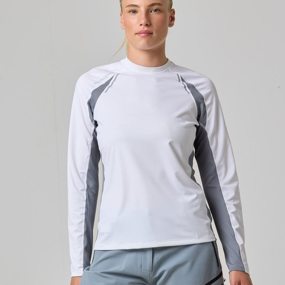 Henri Lloyd Dynamik Dri Fast Long Sleeves T-Shirt (White)