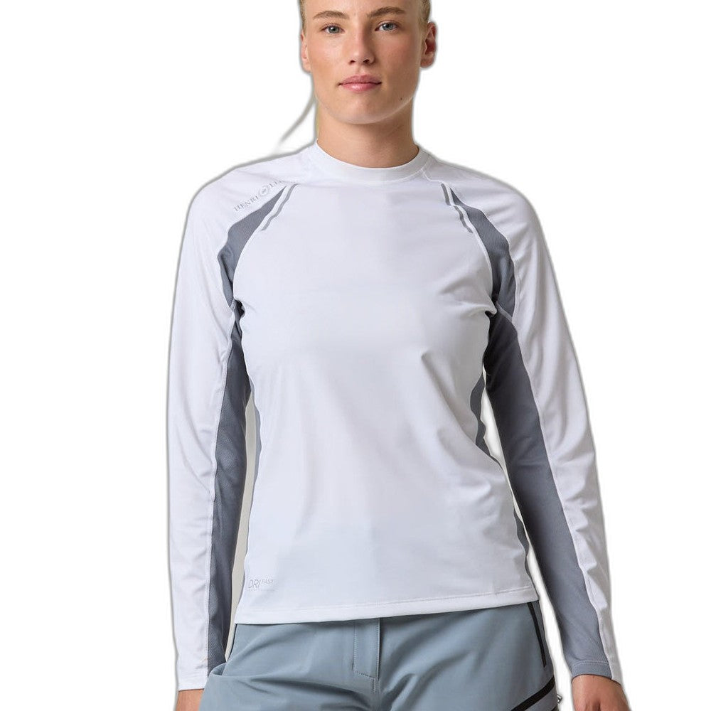 Henri Lloyd Dynamik Dri Fast Long Sleeves T-Shirt (White)