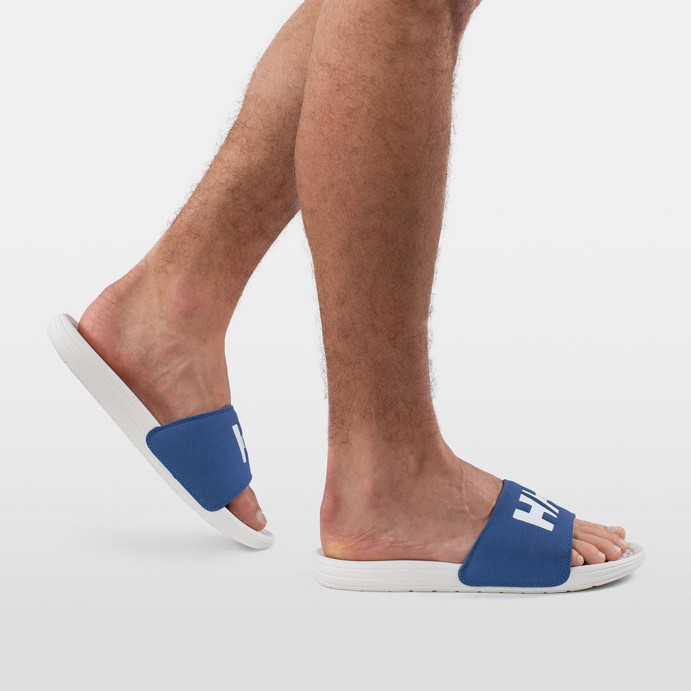 Helly Hansen Men's HH Easy ON & OFF Comfort Slide - Regatta Blue / Off White