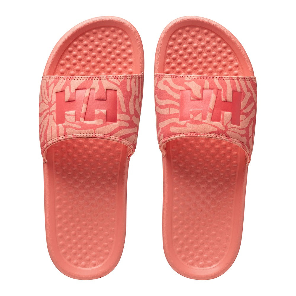 Helly Hansen Women's HH Easy On-Off Style Comfort Slide - Coral Almond Aop