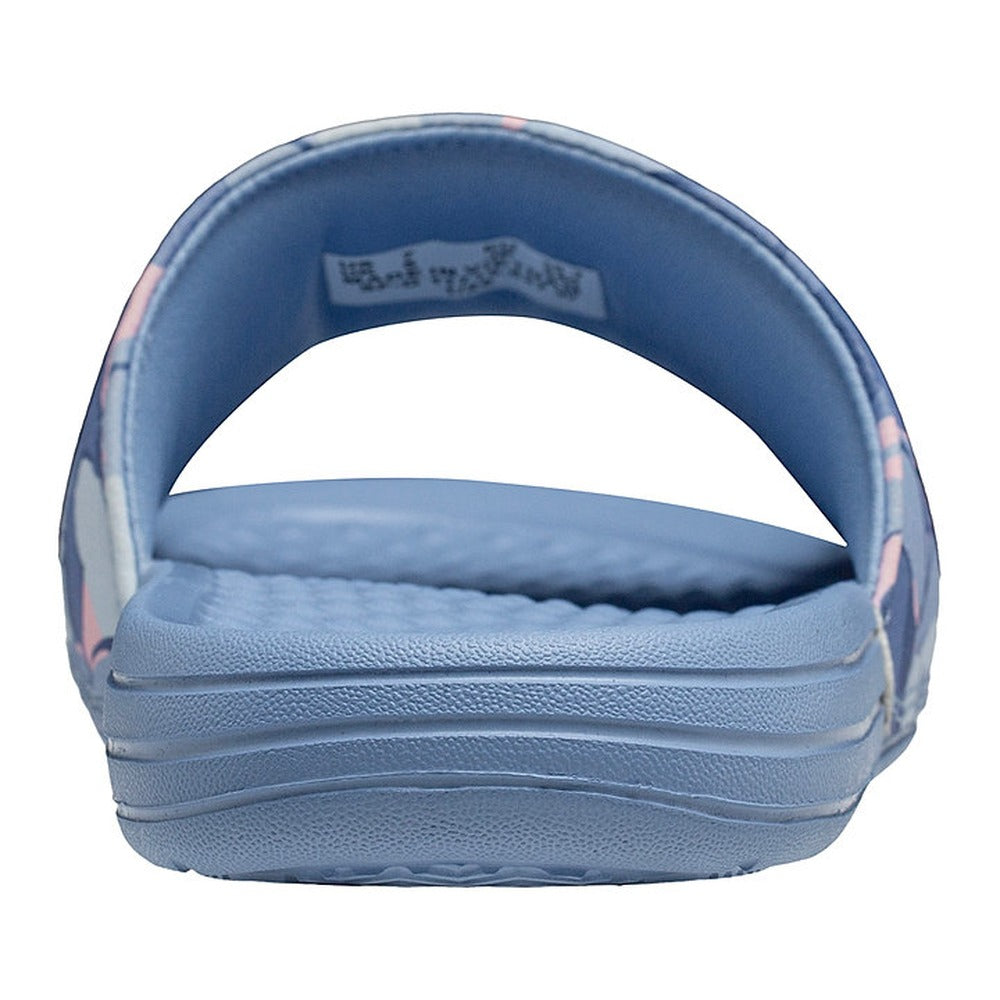Helly Hansen Women's HH Easy On-Off Style Comfort Slide - Bright Blue Flora Aop