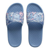 Helly Hansen Women's HH Easy On-Off Style Comfort Slide - Bright Blue Flora Aop