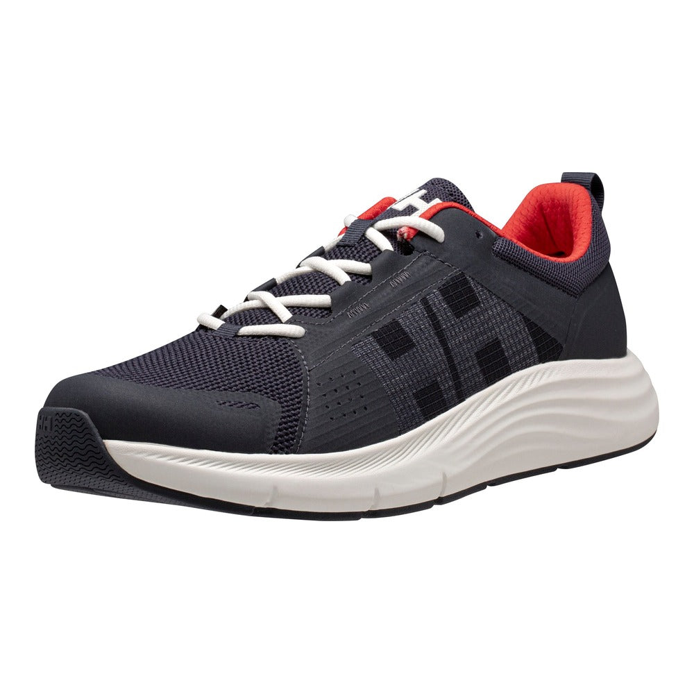 Helly Hansen Men's HP Ahiga Evo 5 Marine Lifestyle Shoes - Navy / Alert Red