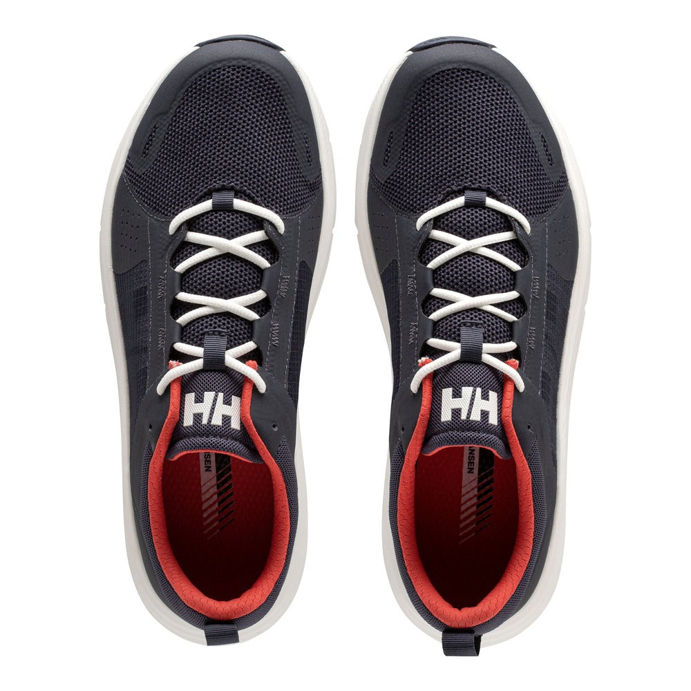 Helly Hansen Men's HP Ahiga Evo 5 Marine Lifestyle Shoes - Navy / Alert Red
