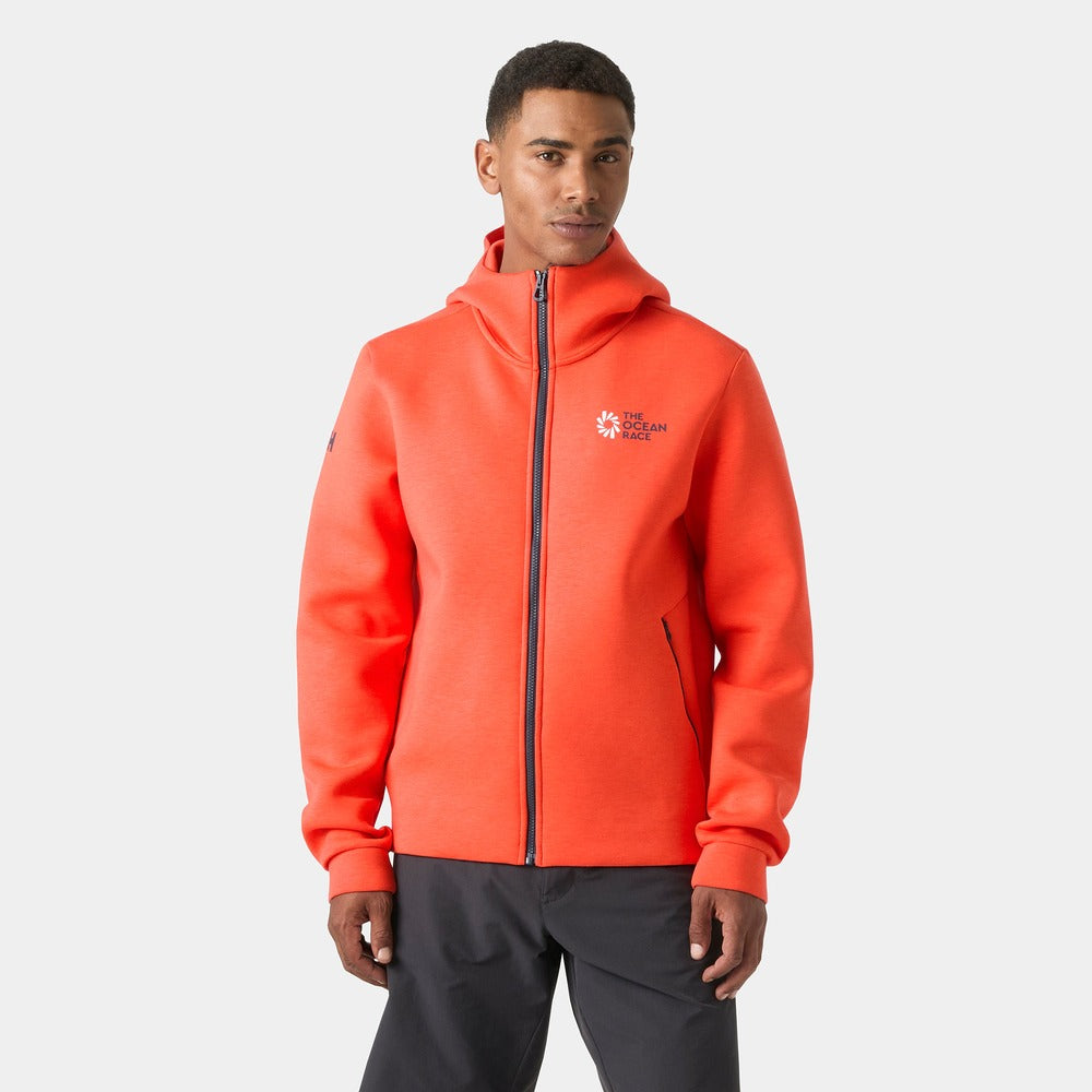 Helly Hansen Men’s The Ocean Race Full-zip Hoodie - Grenadine