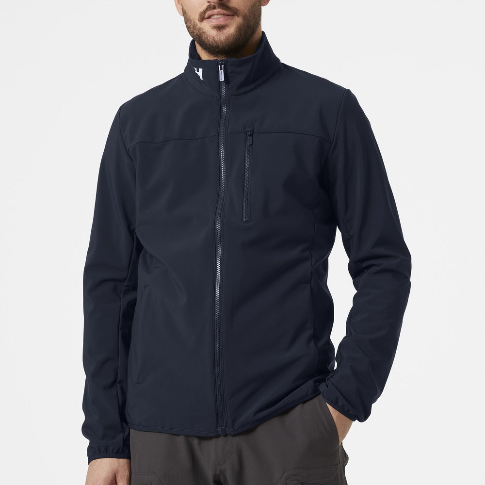 Helly Hansen Men's Crew Softshell Weatherproof Jacket 20 - Navy