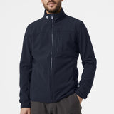 Helly Hansen Men's Crew Softshell Weatherproof Jacket 20 - Navy