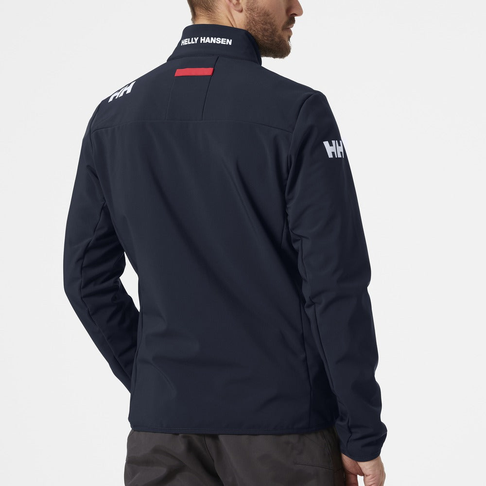 Helly Hansen Men's Crew Softshell Weatherproof Jacket 20 - Navy