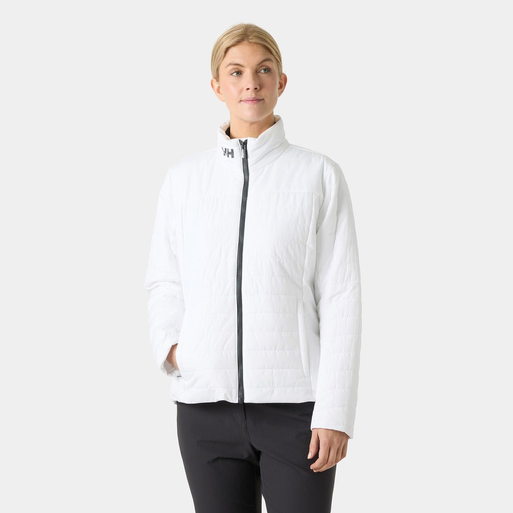 Helly Hansen Women's Crew Insulator Sailing Jacket 2.0 - White