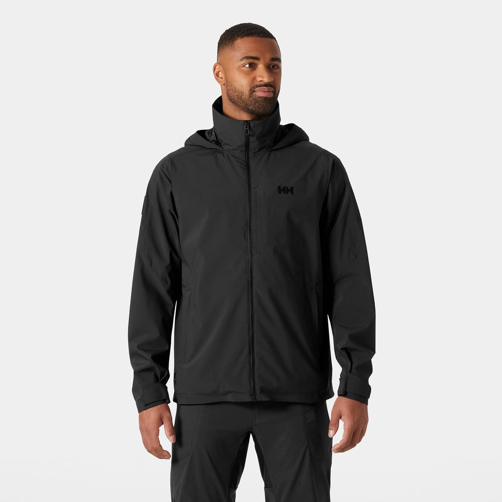 Helly Hansen Men's HP Racing Hooded Jacket 2.0 - Ebony
