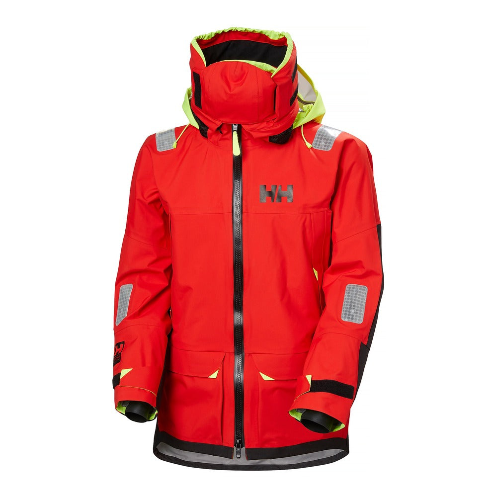 Helly Hansen Unisex Ægir Ocean Jacket 2.0 - Alert Red
