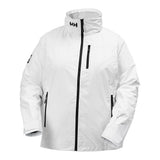 Helly Hansen Women's Hooded Crew Midlayer Plus Jacket 2.0 - White