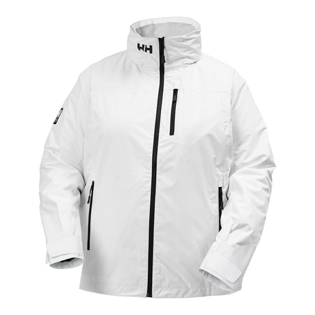 Helly Hansen Women's Hooded Crew Midlayer Plus Jacket 2.0 - White