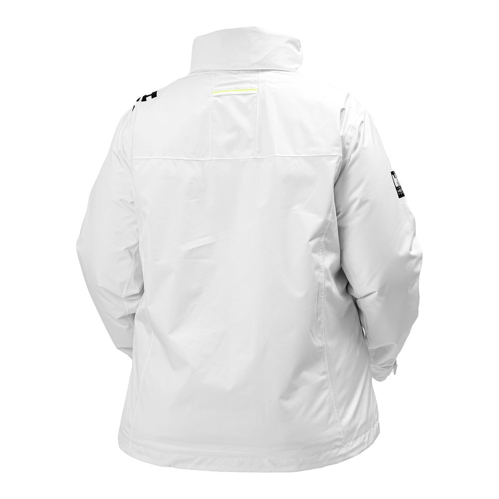 Helly Hansen Women's Hooded Crew Midlayer Plus Jacket 2.0 - White
