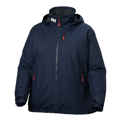 Helly Hansen Women's Hooded Crew Midlayer Plus Jacket 2.0 - Navy