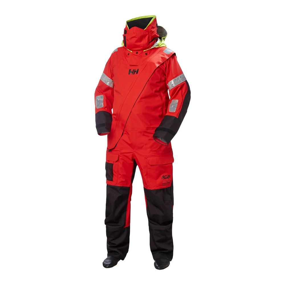 Helly Hansen Men's Ægir Ocean Dry Suit 2.0 - Alert Red