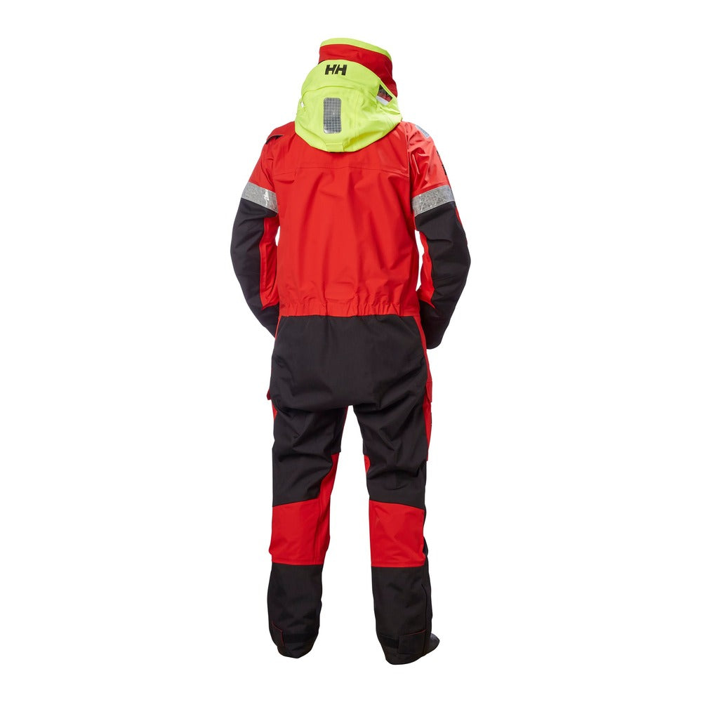 Helly Hansen Men's Ægir Ocean Dry Suit 2.0 - Alert Red