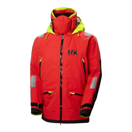 Helly Hansen Men's Ægir Race Sailing Jacket 2.0 - Alert Red