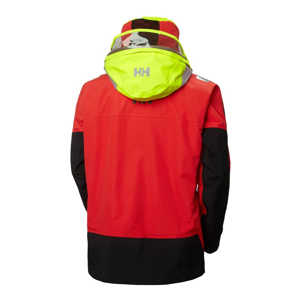 Helly Hansen Men's Ægir Race Sailing Jacket 2.0 - Alert Red