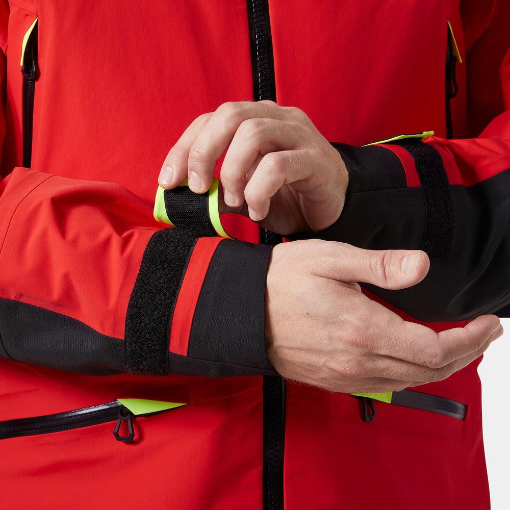 Helly Hansen Men's Ægir Race Sailing Jacket 2.0 - Alert Red
