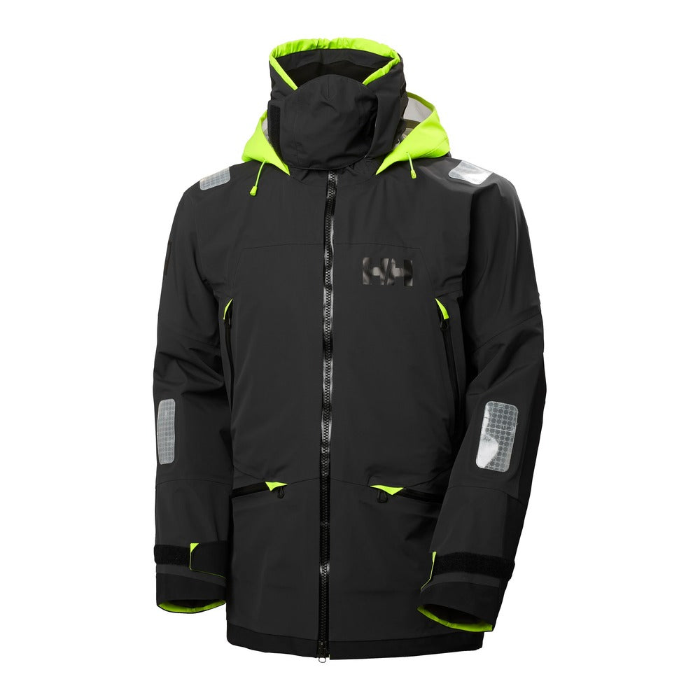 Helly Hansen Men's Ægir Race Sailing Jacket 2.0 - Ebony