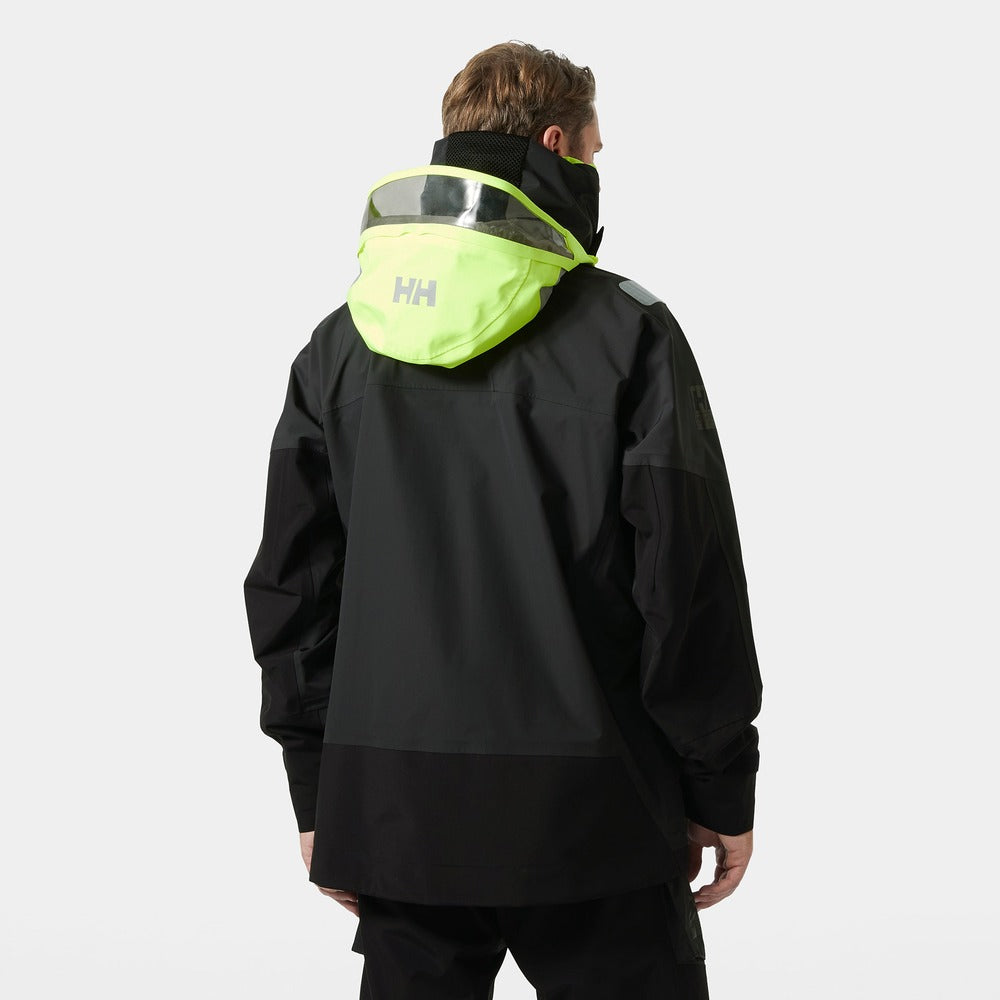 Helly Hansen Men's Ægir Race Sailing Jacket 2.0 - Ebony